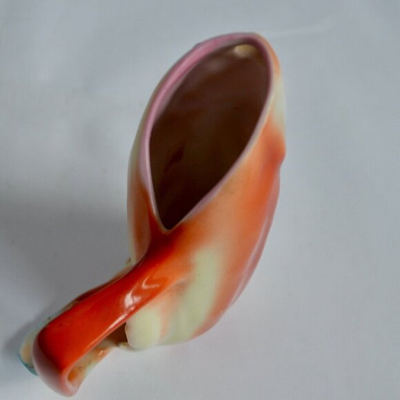 Royal Bayreauth Bavaria Flounder Orange Fish Creamer Blue Mark RARE Vintage - Picture 7 of 9